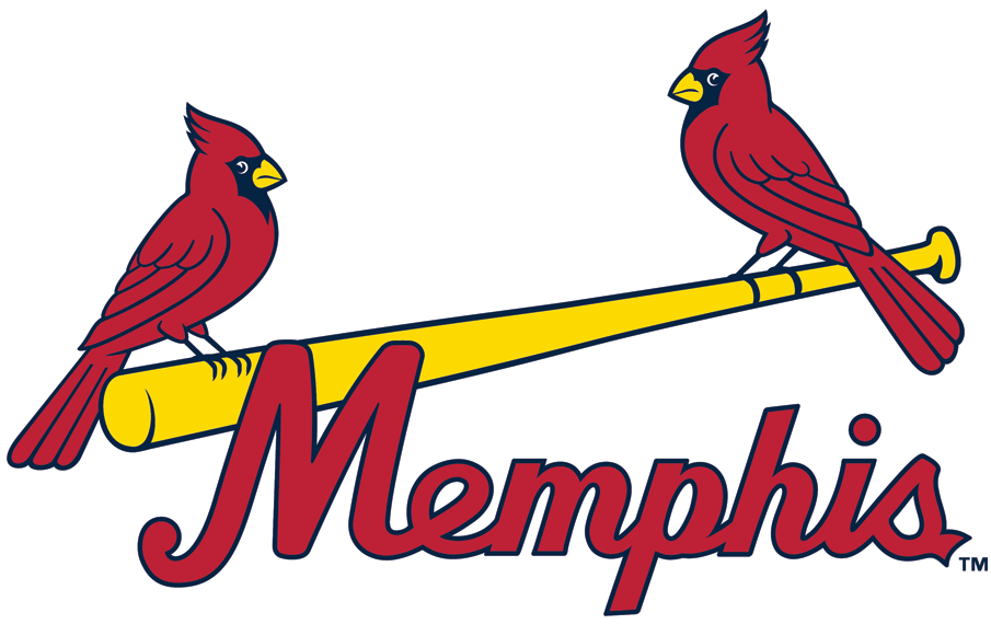 Memphis Redbirds 2015-2016 Primary Logo vinyl decal